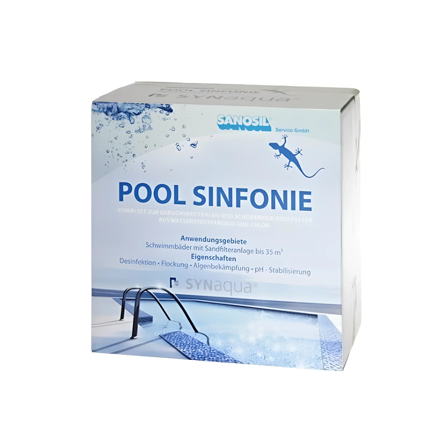 PoolSinfonie –  Poolwasserpflege - Harmonie für sauberes Poolwasser.