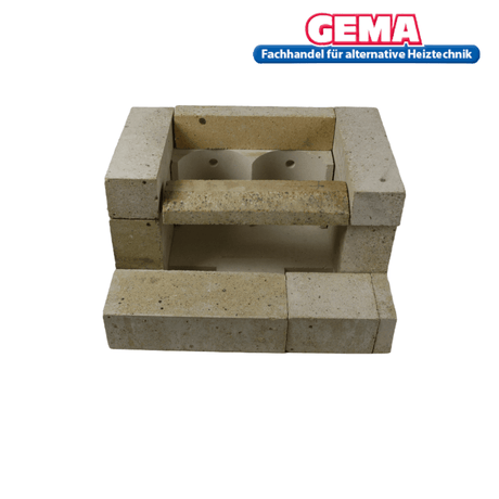 MPM DS Wood 18kW Schamottsteine komplett.