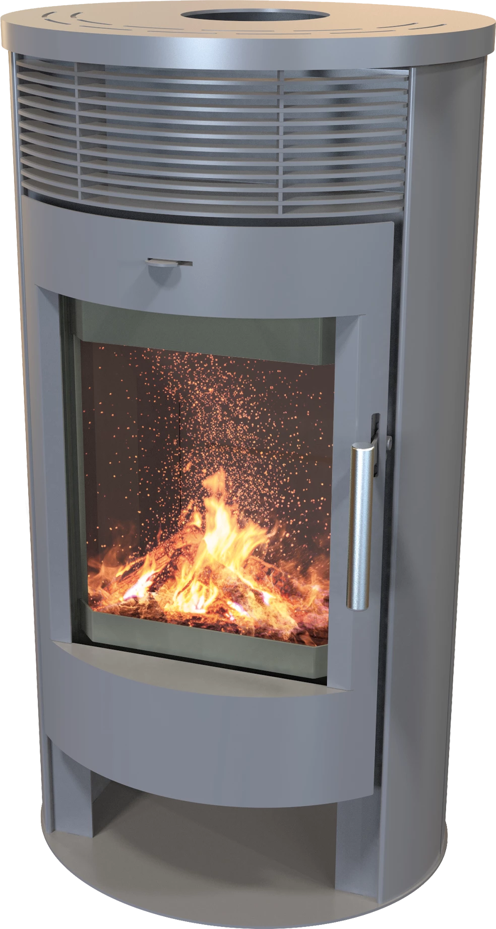 Vrhunski okrogli kamin TORONTO