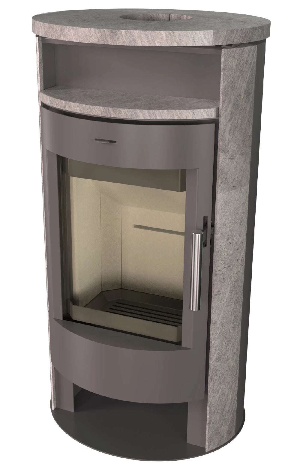 Vrhunski okrogli kamin TORONTO