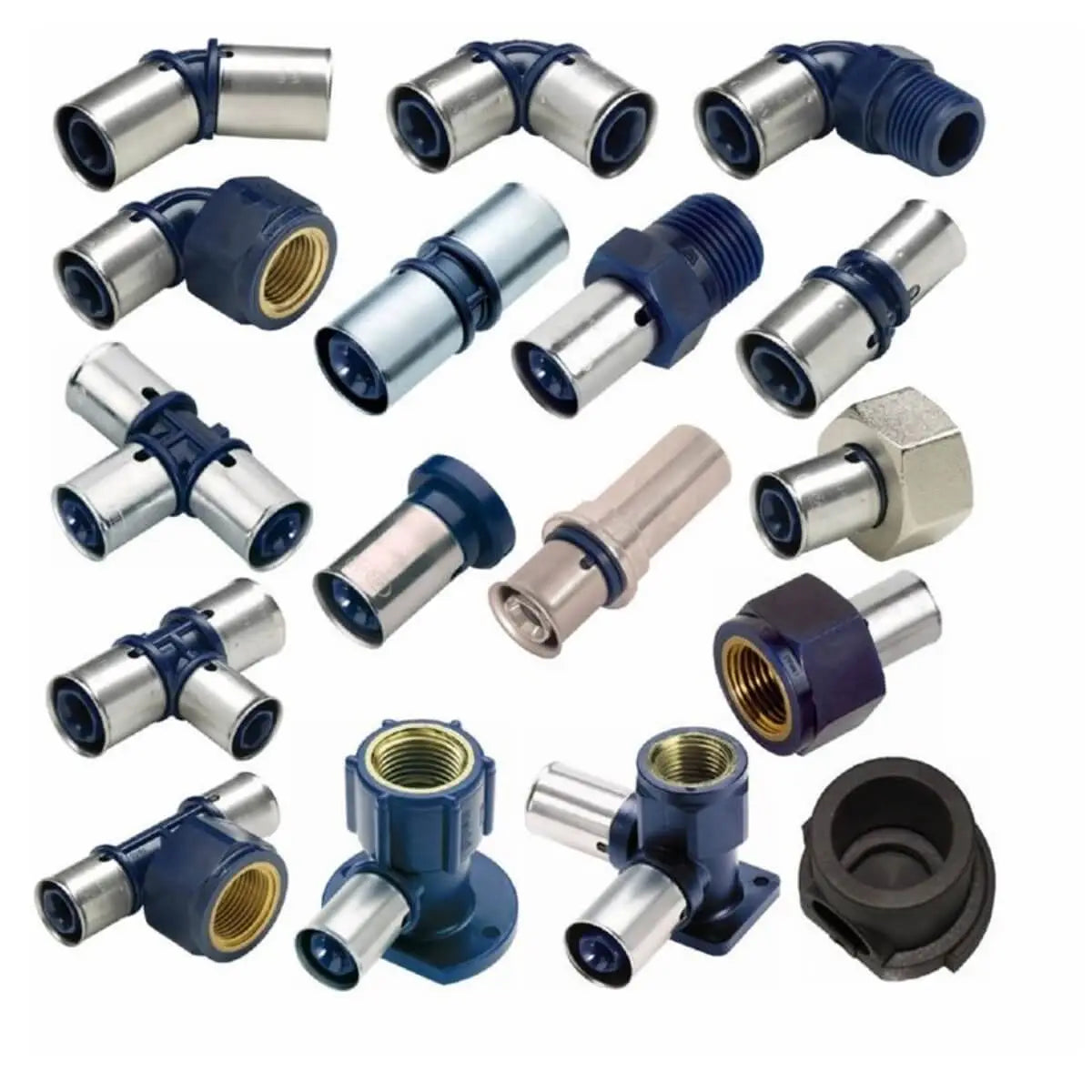 Vielfalt von Wavin Fittings 💧 für den sicheren Transport von Trinkwasser und Regenwassermanagement 🌧️.