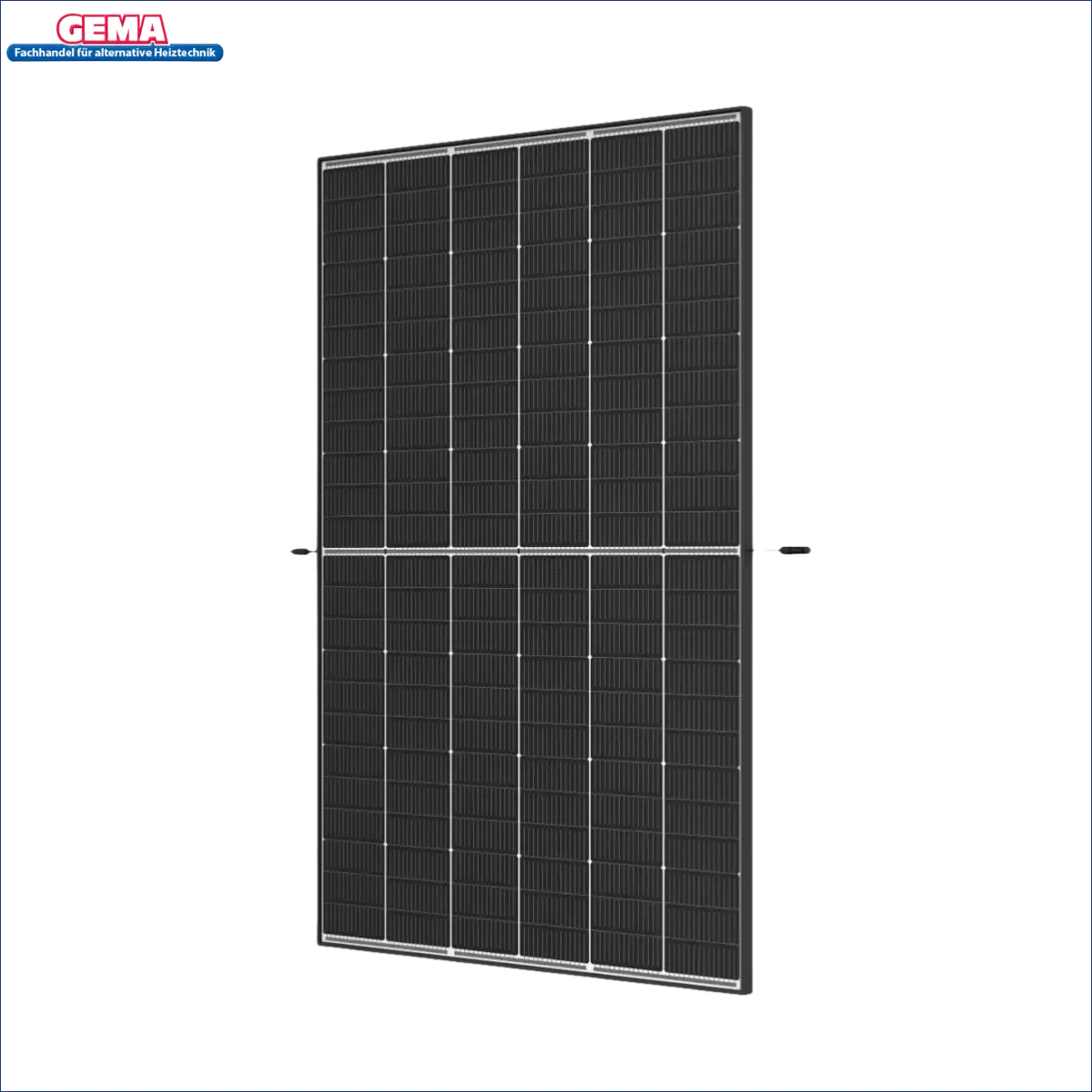 Schwarmes Solarpanel für das 1680Wp Balkonkraftwerk zur effizienten Stromerzeugung
