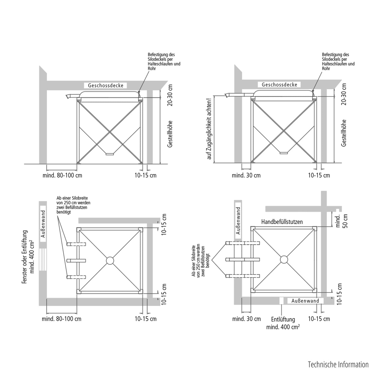 A.B.S. Flexilo Standard pellet siló