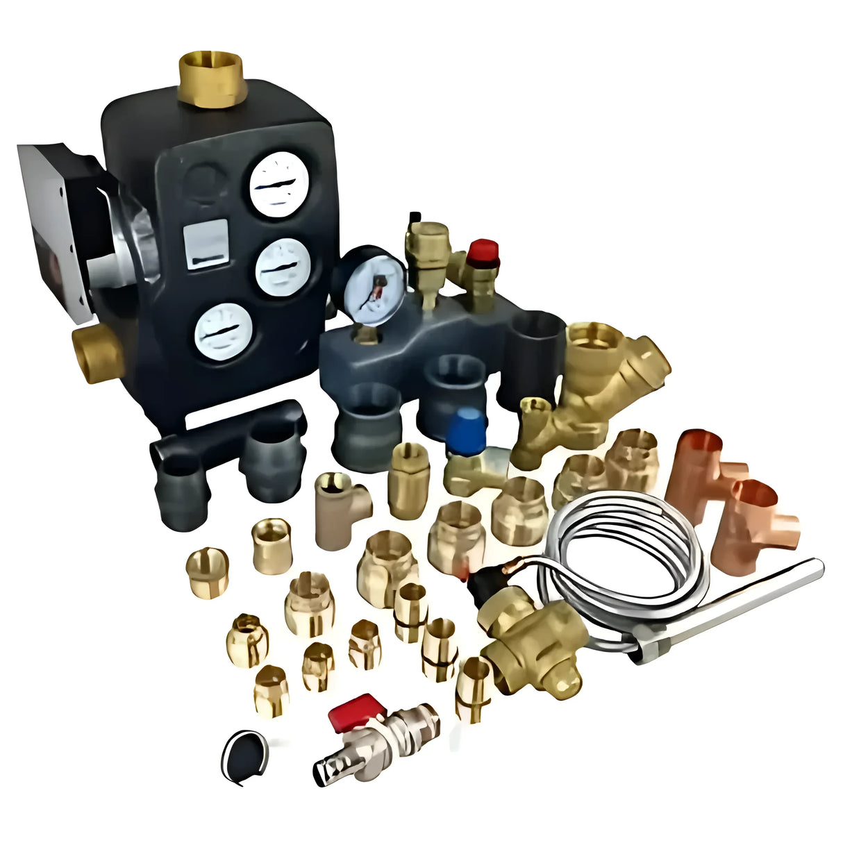 Komplettpaket Holzvergaser Attack SLX Lambda Touch 35 kW mit Pufferspeicher.