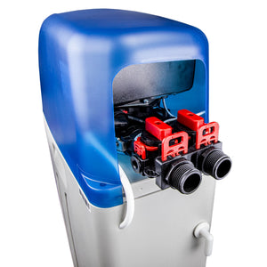 Aqmos adoucisseur d'eau Aqmos R2D2-32 avec kit de raccordement 1 pouce