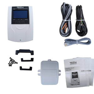 Regulátor vykurovacieho okruhu TECH i-1 CWU ekvitermne riadený – zmiešavací ventil + čerpadlo teplej vody