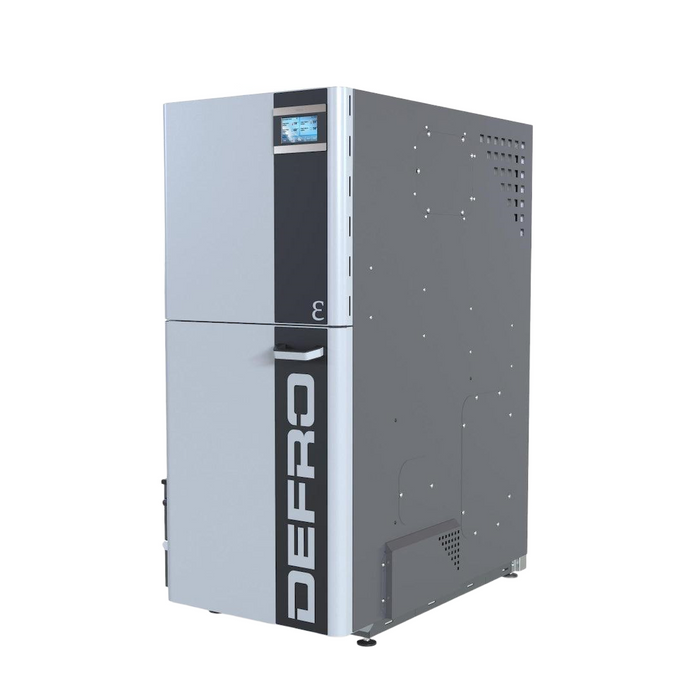 Defro Epsilon F Pelletkessel 20 kW mit autom. WT-Reinigung und Ascheaustragung