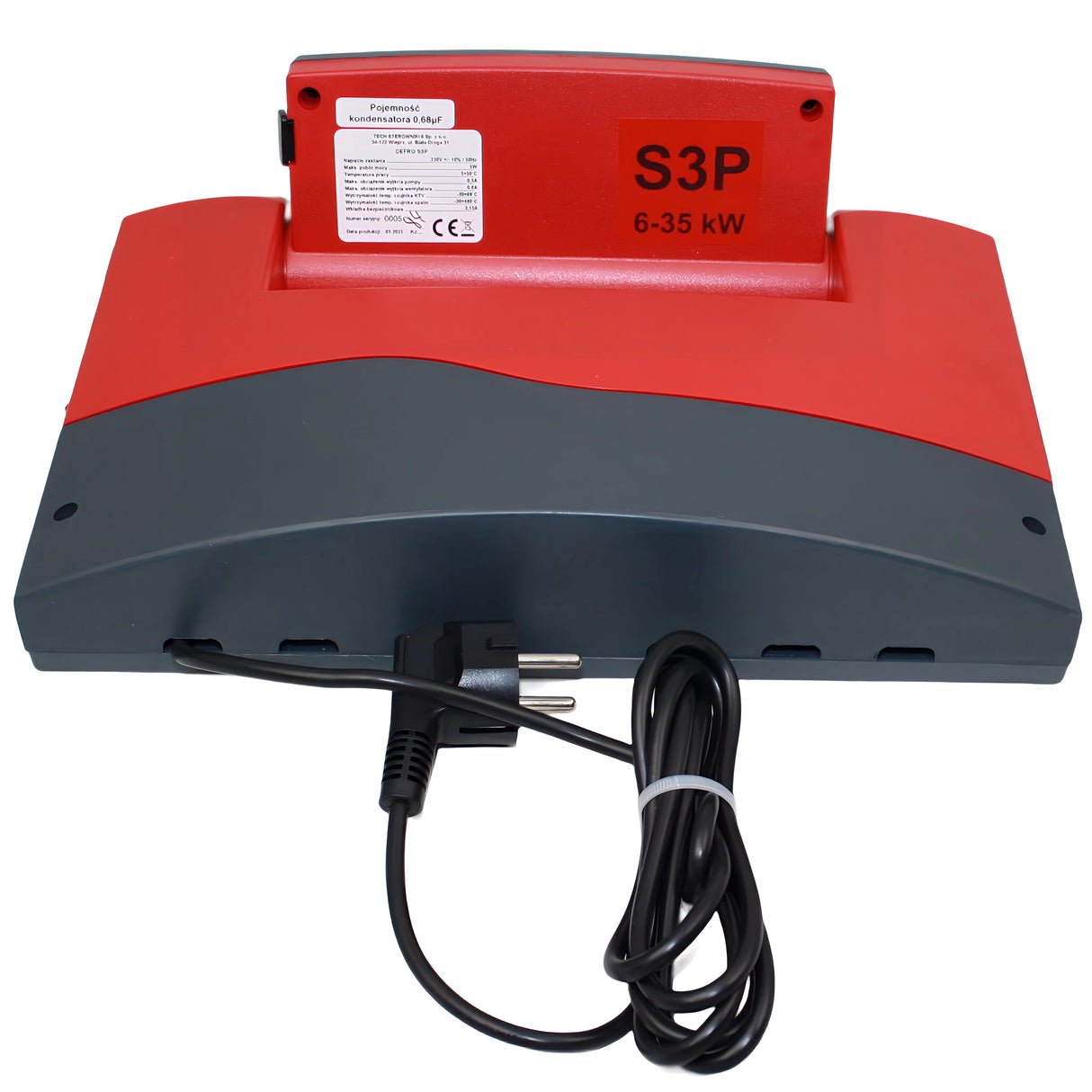 Defro S3P pannkontroll för Defro Optima komfort plus 3,9 kW