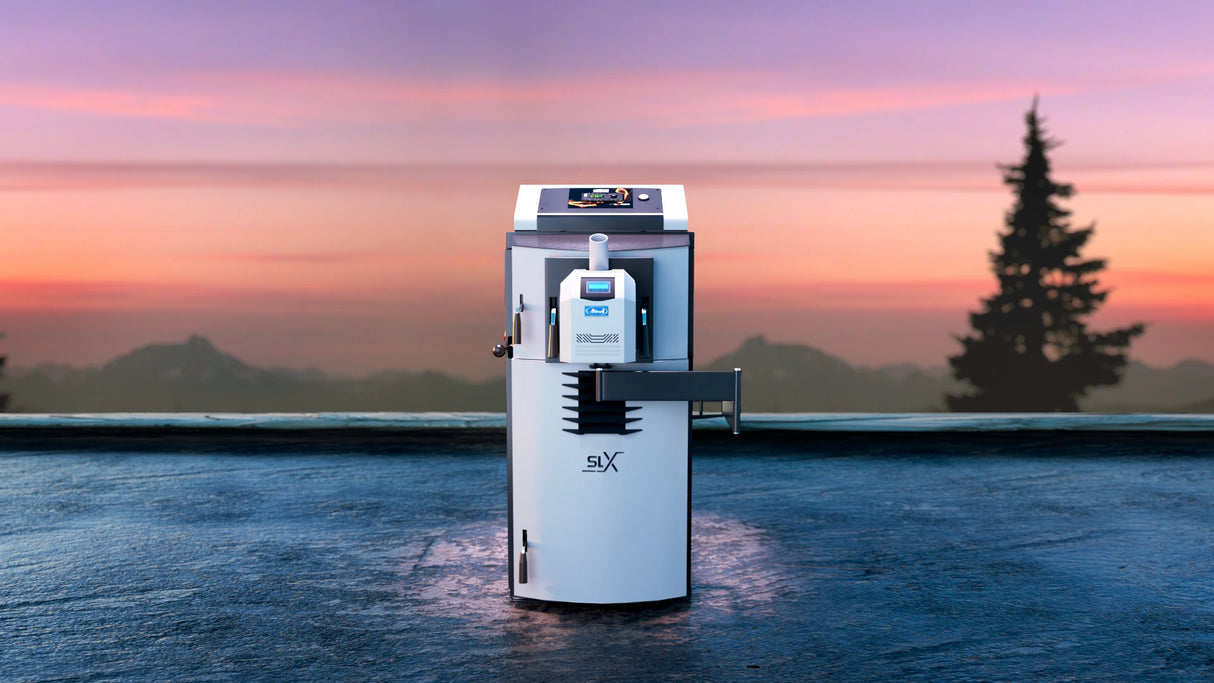 Attack SLX Combi 25 kW kombinirani kotel na drva in pelete – učinkovitost