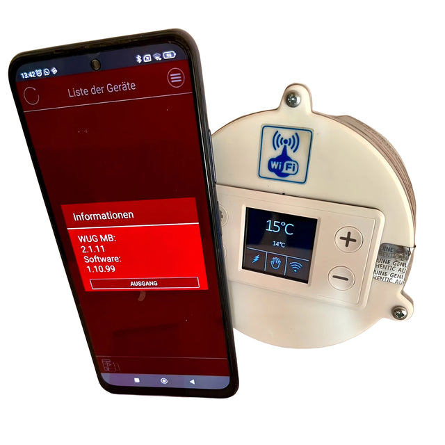 Trinkwasserspeicher mit leistungsstarkem Heizstab für effiziente Warmwasserbereitung und Energiespareffekt