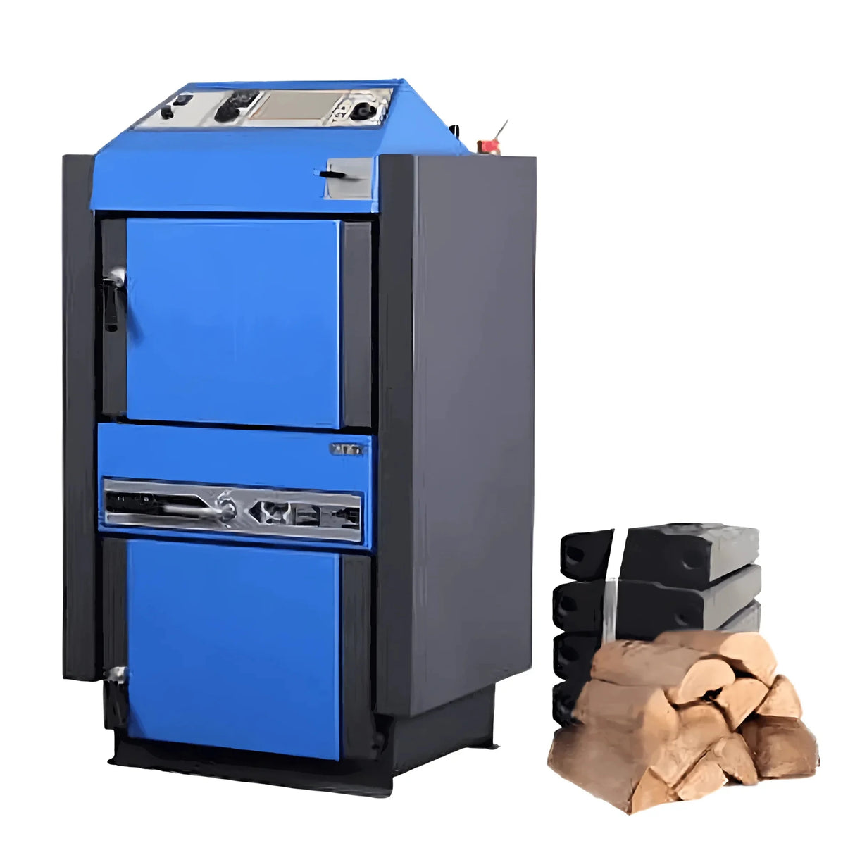 ATMOS KC 35 S Kohlevergaser 35 kW – Heizkessel für Braunkohlebriketts - GEMA Shop