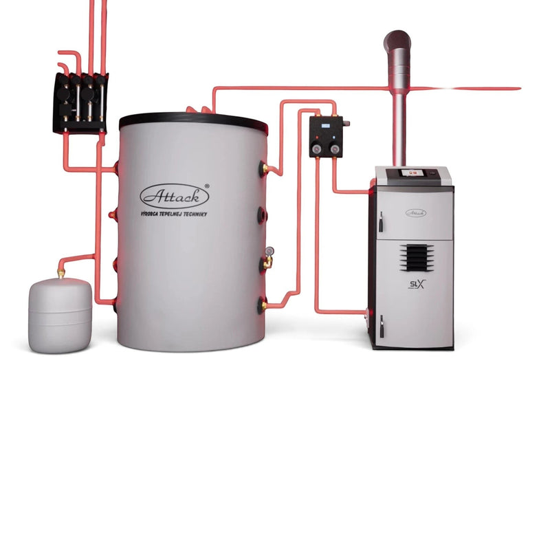 Kotol na splyňovanie dreva ATTACK SLX 45 PROFI 45 kW