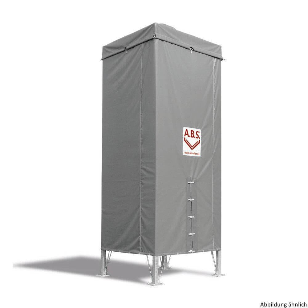 Pelletsilo für Außen inkl. Gestell.