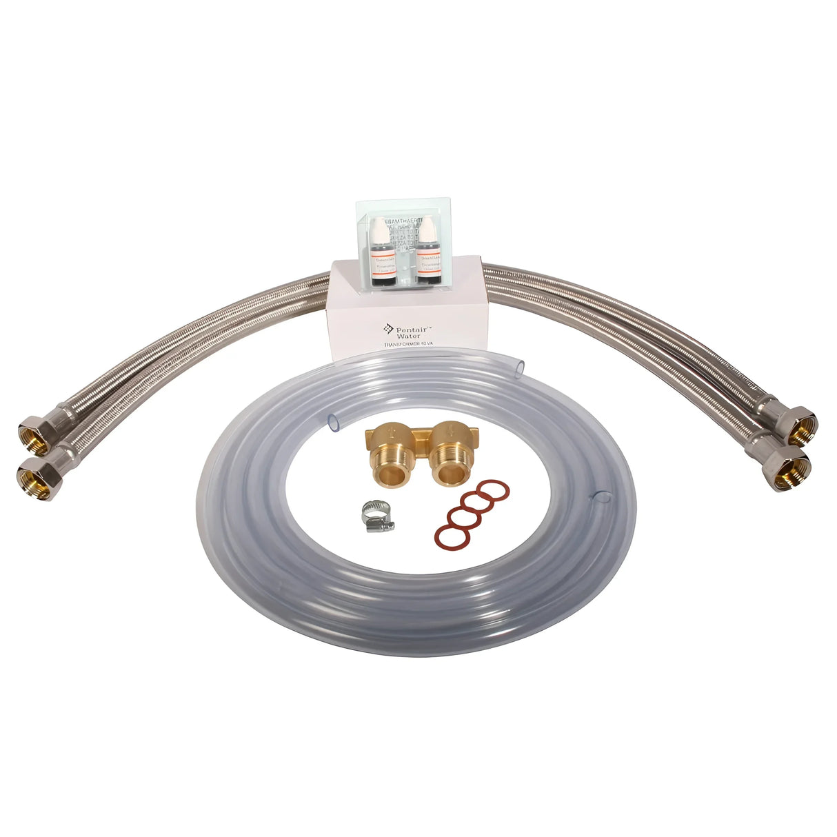 Wasserenthärtungsanlage - Entkalkungsanlage R2D2 - 48 mit 1" Anschluss-Set & Montageblock 1".