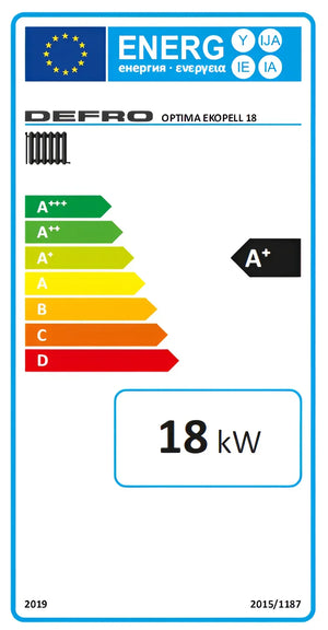 Defro Optima Ekopell 18 kW Pelletkessel – Effizient heizen für Haus & Gewerbe 🌱🔥.