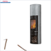 Modarer grauer Kamin mit Feuer im Edilkamin Tally S Evo 9,1 kW Produkt