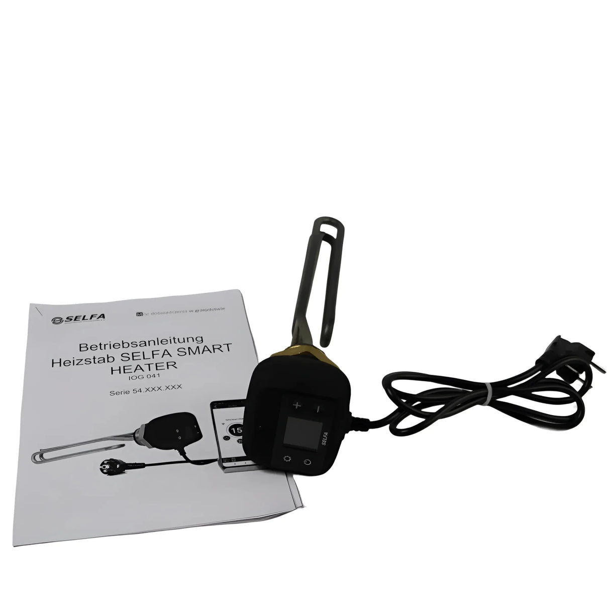 Elektroheizstab Einschraubheizkörper 1,5 - 3kW mit App - Steuerung - GEMA Shop