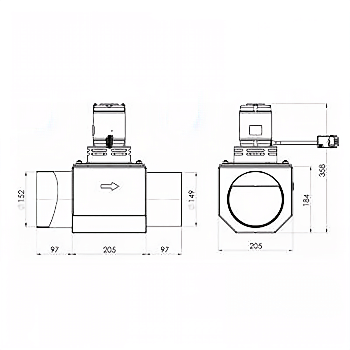 Zusatzgebläse für Attack Holzvergaserkessel DP DPX SLX.