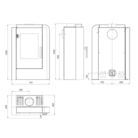 Kaminofen Aruba Easy von Haas + Sohn 6 kW - GEMA Shop