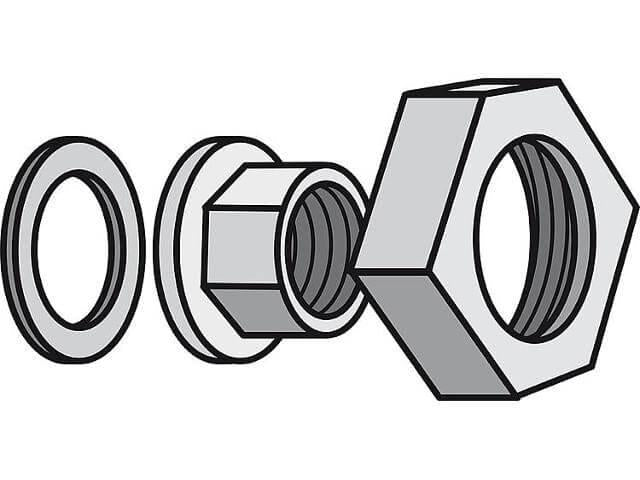 Pumpenverschraubungen inkl. Dichtung 1 1/2" - GEMA Shop