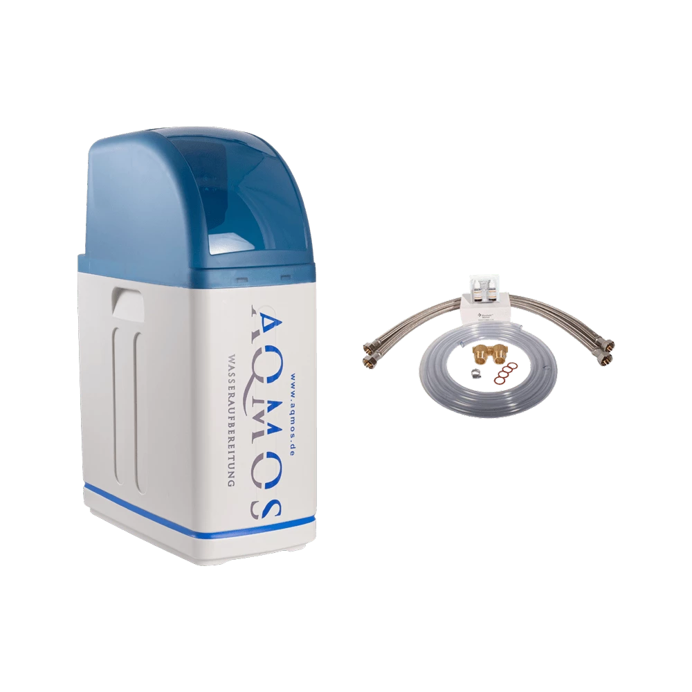 Aqmos adoucisseur d'eau Aqmos R2D2-32 avec kit de raccordement 1 pouce