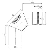 Rauchrohr für Pelletöfen - GEMA Shop