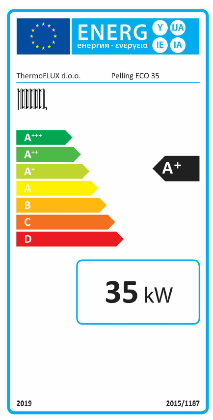 Thermoflux Pelling 35/150 ar bufertvertni bez siltummaiņa - GEMA veikals