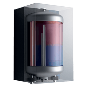 Vaillant Gastherme + Speicher + Regelung.