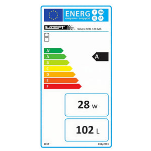 Warmwasserspeicher Trinkwasserspeicher 100 Liter mit 11/2" Anschluss für PV - GEMA Shop